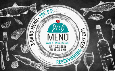 3-Gänge-Fisch-Menü